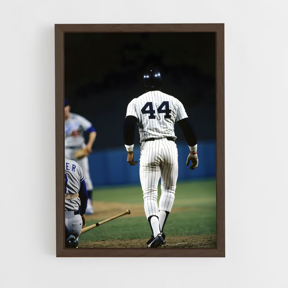 Poster Reggie jackson Cours – affiche Baseball (vue 5)